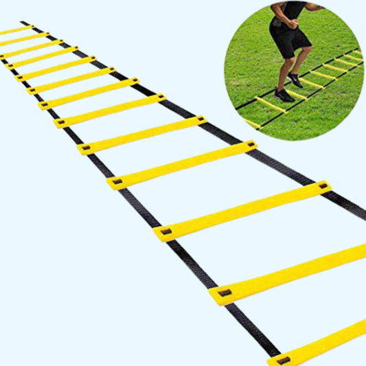Agility Ladder for Speed, Footwork & Coordination Training – Portable Fitness Ladder for Athletes, Home Workouts & Outdoor Sports (Football, Basketball, Cricket)"