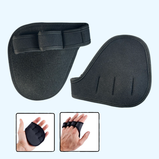 Workout Anti-Slip Grip Pads | Weightlifting, Dumbbell & Barbell Hand Protectors – Sweat-Proof, Padded Gym Grips for Better Control & Injury Prevention