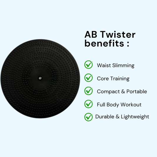 AB Twister Board | Magnetic Waist Twisting Disc for Weight Loss, Slimming, Core Strength & Home Workout Fitness