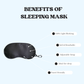 Beauty Sleeping Eye Masks | Silk, 3D, Luxury & Korean Cute Eye Masks for Dark Circles, Puffy Eyes | Pack of 3