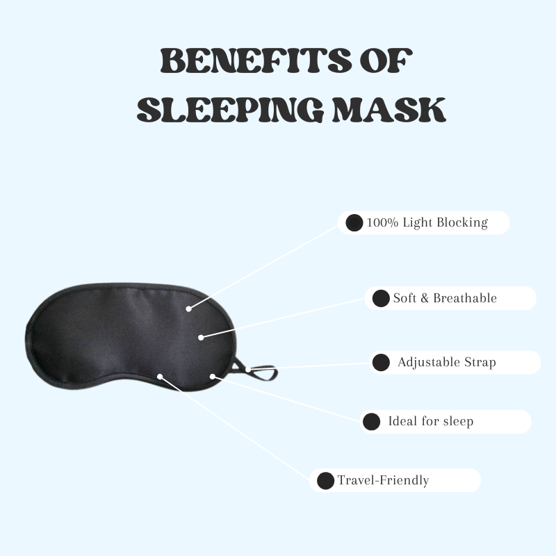 Beauty Sleeping Eye Masks | Silk, 3D, Luxury & Korean Cute Eye Masks for Dark Circles, Puffy Eyes | Pack of 3