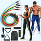 Power Resistance Band for Home Workout – Durable Exercise Band for Strength Training, Full Body Fitness & Portable Gym Use