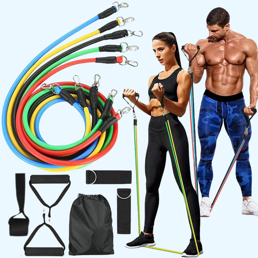 Power Resistance Band for Home Workout – Durable Exercise Band for Strength Training, Full Body Fitness & Portable Gym Use