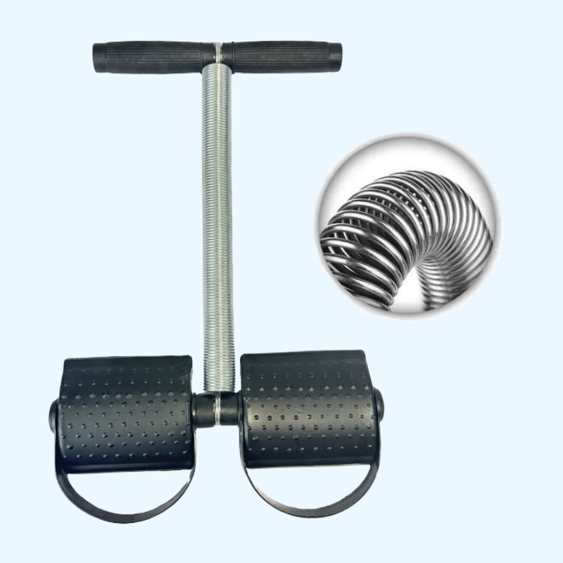 Single Spring Pull Reducer | Tummy Trimmer & Resistance Band for Belly Fat, Abs & Full Body Workout – Portable Slimming Exercise Rope for Home & Gym