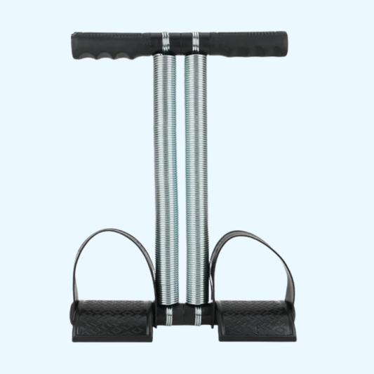 Two Spring Pull Reducer | Tummy Trimmer & Resistance Band for Full Body Workout – Belly Fat Burner, Slimming Exercise Rope for Home & Gym