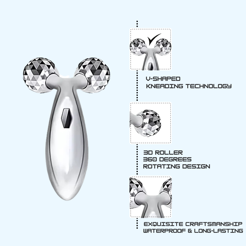 3D Face Massagers & Rollers | V-Shape, Microcurrent, Sonic & Electric Face Lifting Massage Tools for Beauty & Skin Care