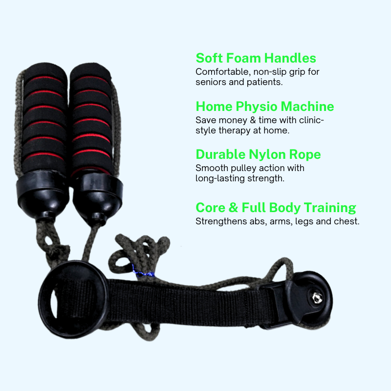 Lever Pool Shoulder Pulley | Over Door Shoulder Exercise & Rehab Pulley | Frozen Shoulder Physio Machine