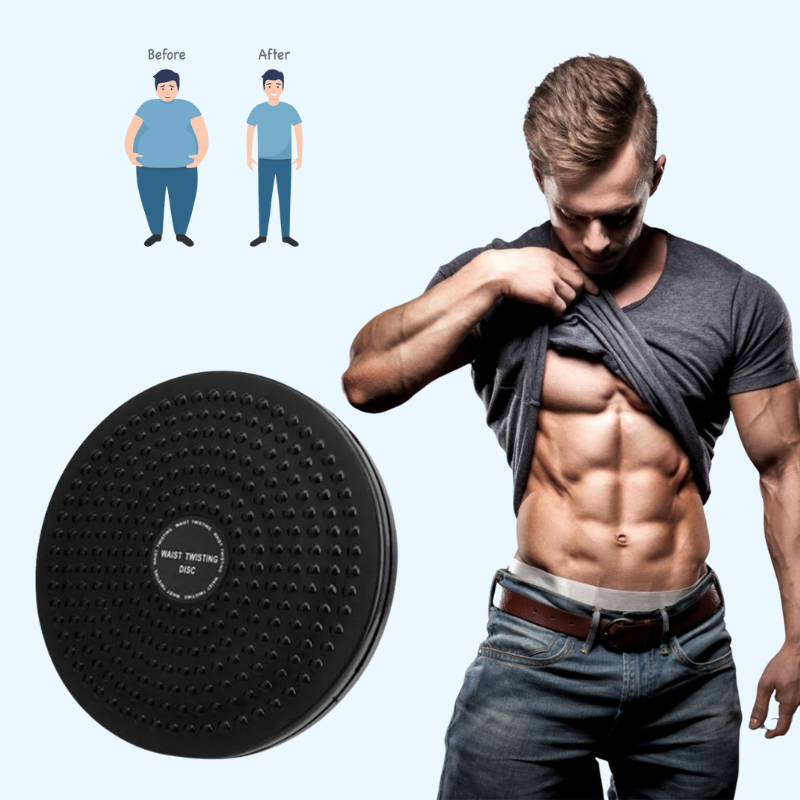 AB Twister Board | Magnetic Waist Twisting Disc for Weight Loss, Slimming, Core Strength & Home Workout Fitness