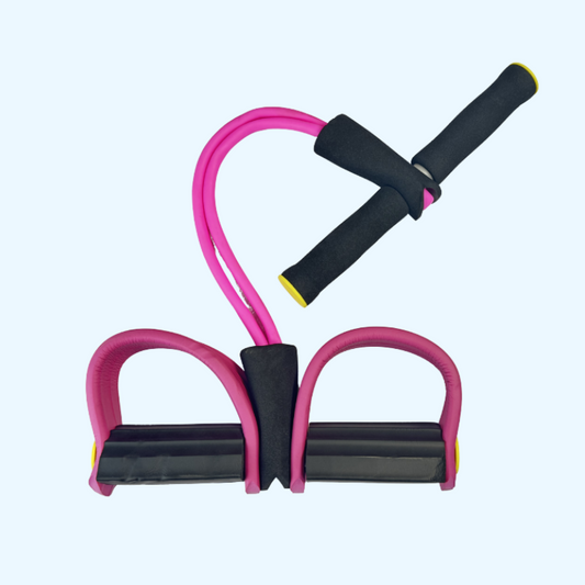 Portable Pull Reducer | Tummy Trimmer & Resistance Band for Belly Fat, Abs, Legs & Full Body Workout